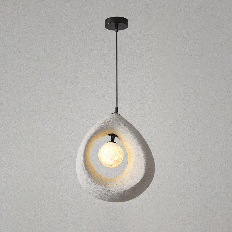 Art déco moderne entièrement en polystyrène 1 - Suspension lumineuse pour salle à manger 