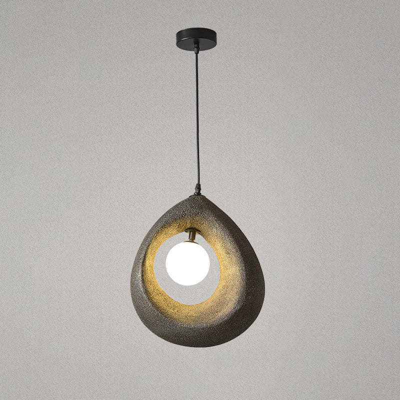 Art déco moderne entièrement en polystyrène 1 - Suspension lumineuse pour salle à manger 