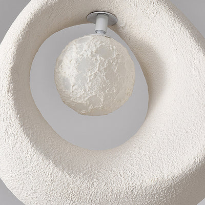 Art déco moderne entièrement en polystyrène 1 - Suspension lumineuse pour salle à manger 