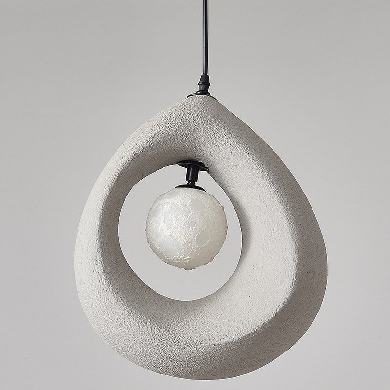 Art déco moderne entièrement en polystyrène 1 - Suspension lumineuse pour salle à manger 