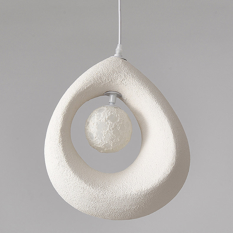 Art déco moderne entièrement en polystyrène 1 - Suspension lumineuse pour salle à manger 
