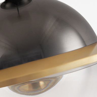 Lámpara colgante LED de aluminio acrílico con forma de OVNI nórdico contemporáneo para dormitorio 
