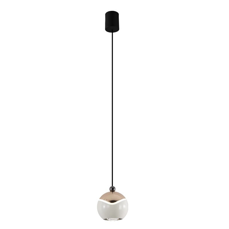 Zeitgenössische Nordic Ball Aluminium Hardware LED Pendelleuchte für Schlafzimmer 