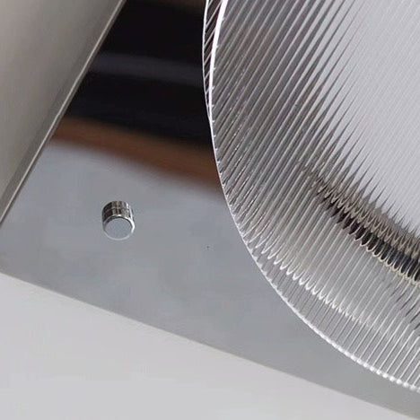 Moderne Einfachheit Quadratische Hardware Acryl Eisen LED Deckenleuchte für Schlafzimmer 