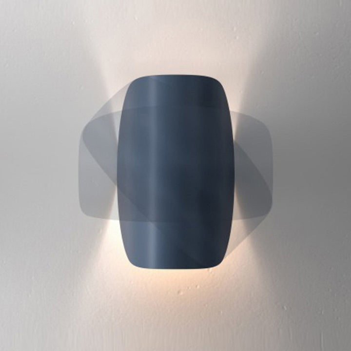 Aplique de pared redondo minimalista moderno de hierro con ajuste libre de 1 luz para pasillos 