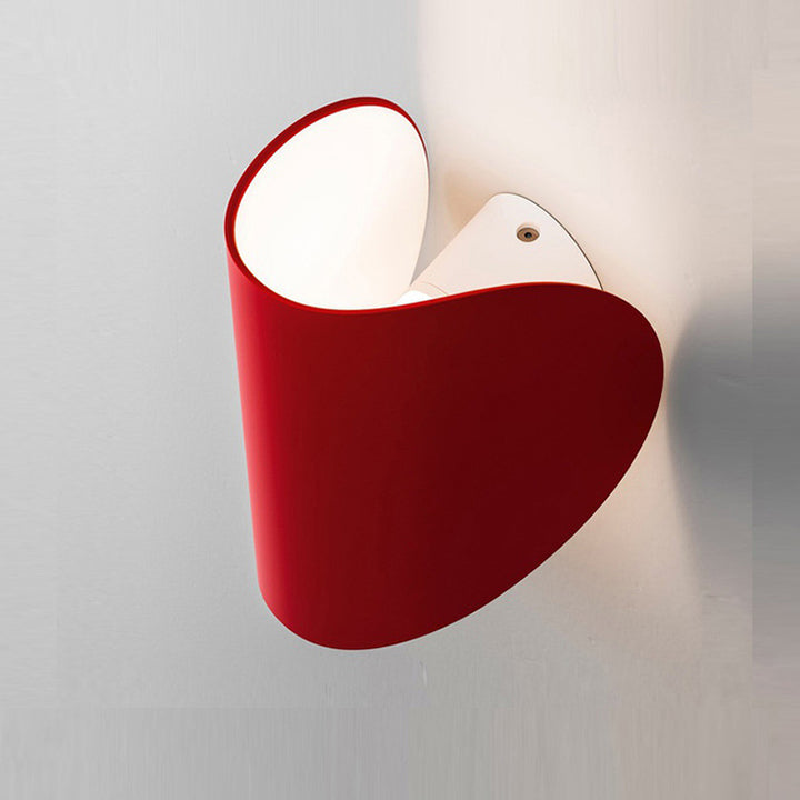 Aplique de pared redondo minimalista moderno de hierro con ajuste libre de 1 luz para pasillos 