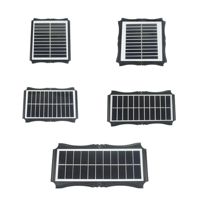 Moderne Einfachheit Solar Wasserdichte Rechteckige Silikon ABS LED Außenwandleuchte Für Außenbereich Terrasse 