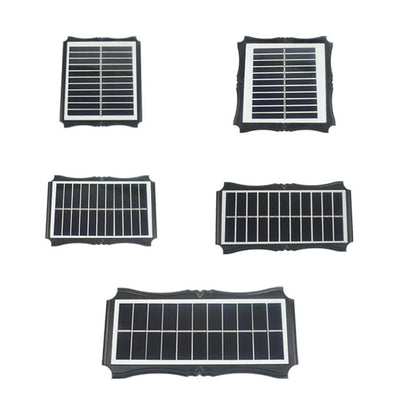 Lámpara de Aplique de Pared LED para Exteriores de Silicona ABS Impermeable Solar de Rectángulo de Simplicidad Moderna para Patio Exterior 