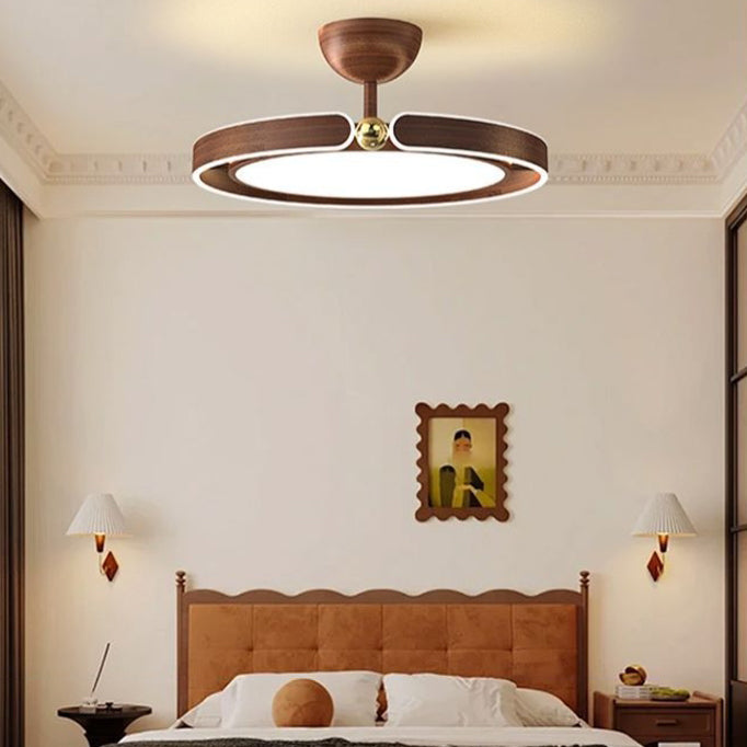 Zeitgenössische Retro Runde Kuppel Acryl Eisen LED Halbeinbau-Deckenleuchte Für Schlafzimmer 