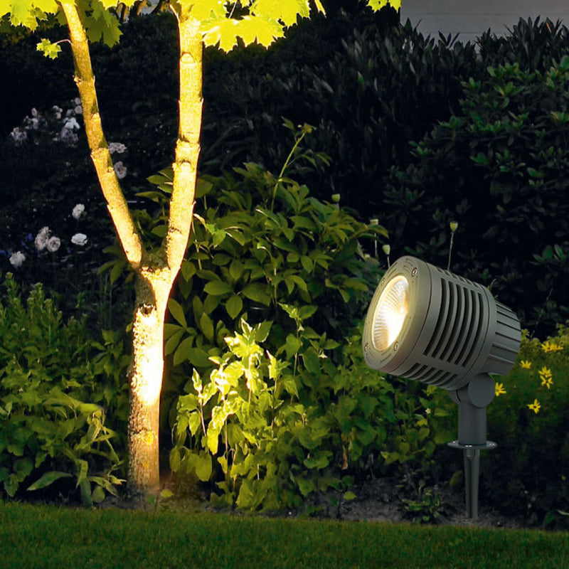 Zeitgenössische industrielle wasserdichte Aluminium-Hardware LED Außen-Rasen-Boden-Einsteckleuchte für den Garten 