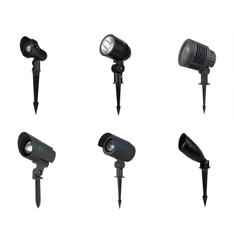 Zeitgenössische industrielle wasserdichte Aluminium-Hardware LED Außen-Rasen-Boden-Einsteckleuchte für den Garten 