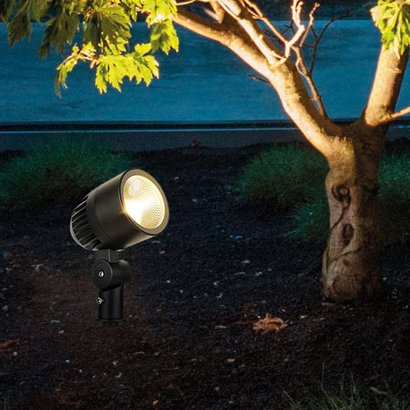 Zeitgenössische industrielle wasserdichte Aluminium-Hardware LED Außen-Rasen-Boden-Einsteckleuchte für den Garten 