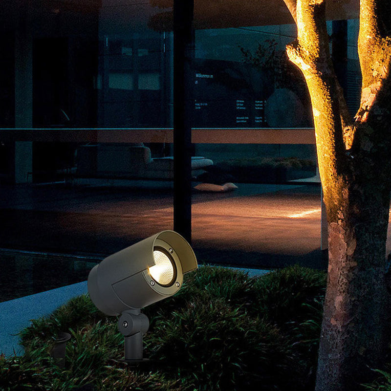 Zeitgenössische industrielle wasserdichte Aluminium-Hardware LED Außen-Rasen-Boden-Einsteckleuchte für den Garten 
