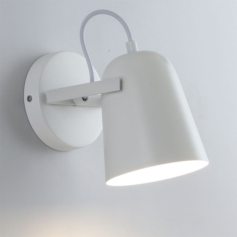 Modern Simplicity Macarons Rotatable Iron Lampshade Hardware 1 - Light Wall Sconce Lamp For Living Room