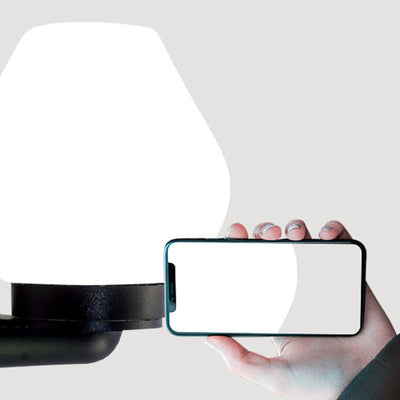 Lámpara Aplique de Pared Impermeable de 1 Luz Ovalada de PC UV de Poliestireno Minimalista Moderna para Patios Exteriores 