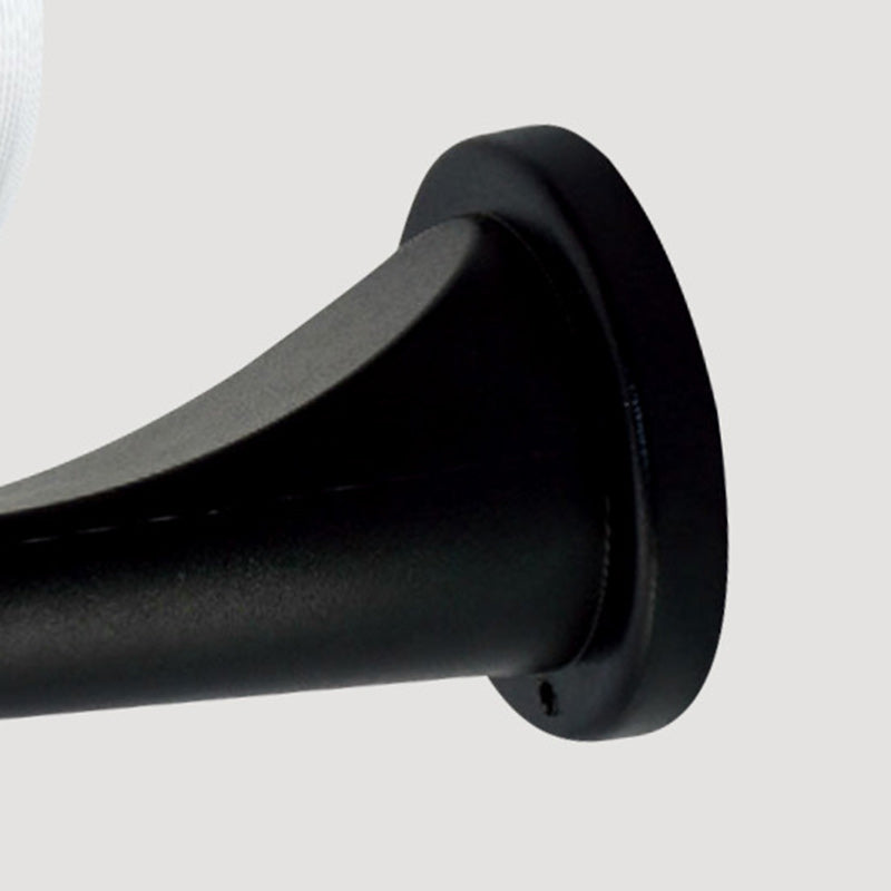 Lámpara Aplique de Pared Impermeable de 1 Luz Ovalada de PC UV de Poliestireno Minimalista Moderna para Patios Exteriores 