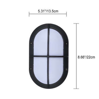 Modern Simplicity Waterproof Aluminum Acrylic 1 - Light Wall Sconce Lamp For Outdoor Patios