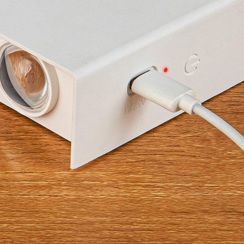 Moderne minimalistische rechteckige LED-Wandleuchte aus Vollaluminium mit menschlicher Körpersensorik für das Wohnzimmer 