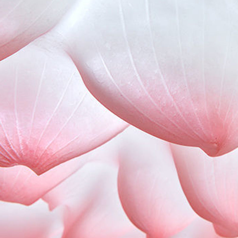 Plafonnier semi-encastré en résine en forme de lotus chinois traditionnel 1 - Lumière pour salon 