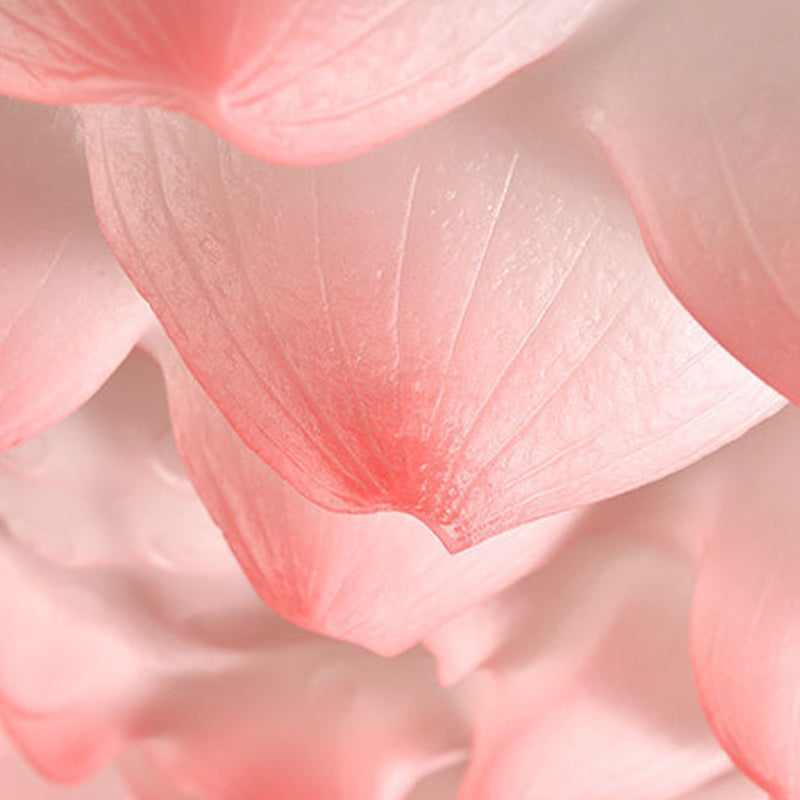Plafonnier semi-encastré en résine en forme de lotus chinois traditionnel 1 - Lumière pour salon 