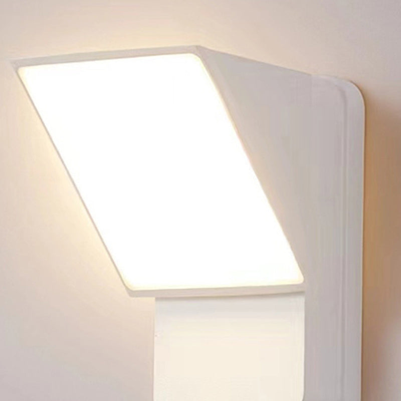 Applique murale LED en aluminium rotatif étanche à la simplicité moderne pour patio extérieur 