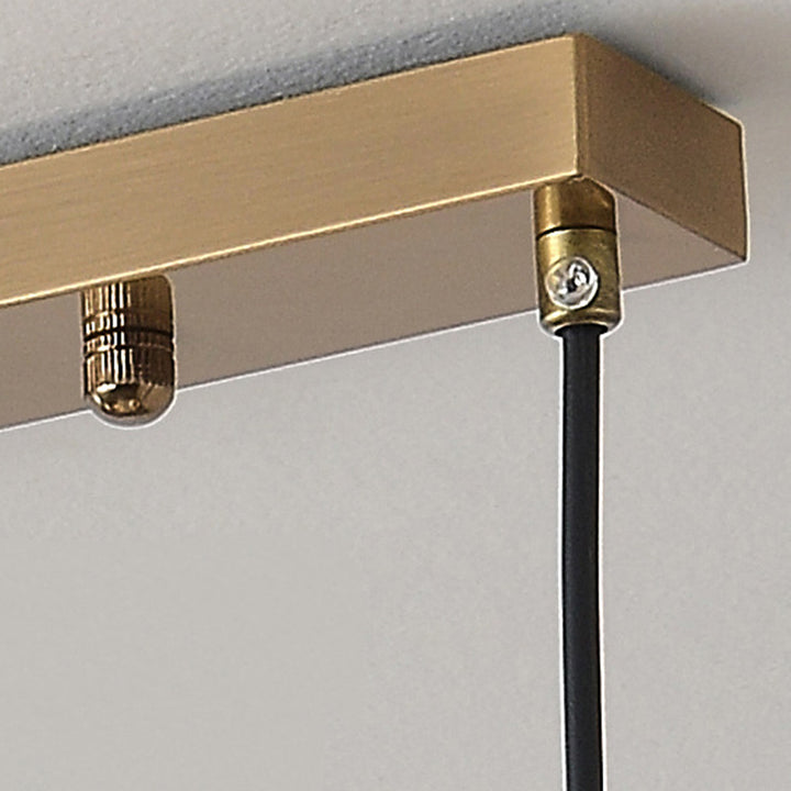 伝統的なフランスの花びら形の布製フローラルプリントランプシェード アイアン 1/3 - ダイニングルーム用ライトシャンデリア 