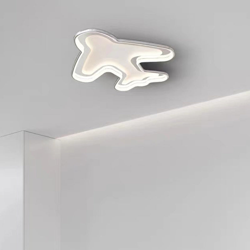 Luz de techo empotrada LED de avión de hardware de aluminio para PC creativa contemporánea para dormitorio 