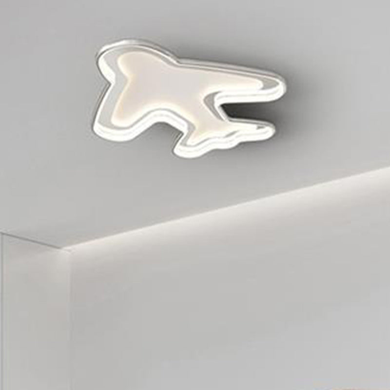 Luz de techo empotrada LED de avión de hardware de aluminio para PC creativa contemporánea para dormitorio 