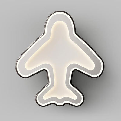 Luz de techo empotrada LED de avión de hardware de aluminio para PC creativa contemporánea para dormitorio 