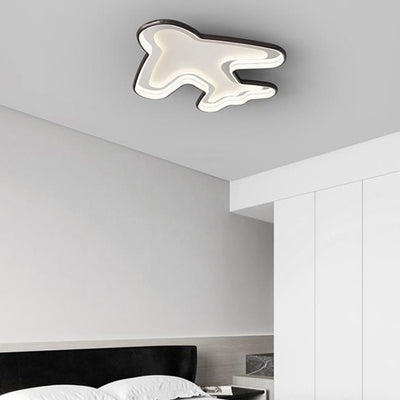 Luz de techo empotrada LED de avión de hardware de aluminio para PC creativa contemporánea para dormitorio 
