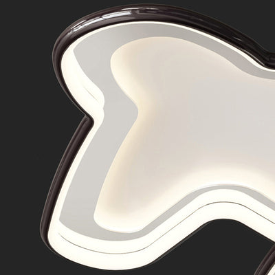 Luz de techo empotrada LED de avión de hardware de aluminio para PC creativa contemporánea para dormitorio 