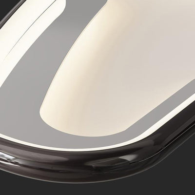 Luz de techo empotrada LED de avión de hardware de aluminio para PC creativa contemporánea para dormitorio 