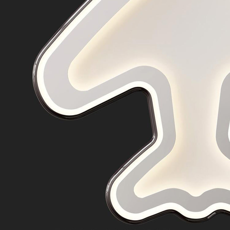 Luz de techo empotrada LED de avión de hardware de aluminio para PC creativa contemporánea para dormitorio 