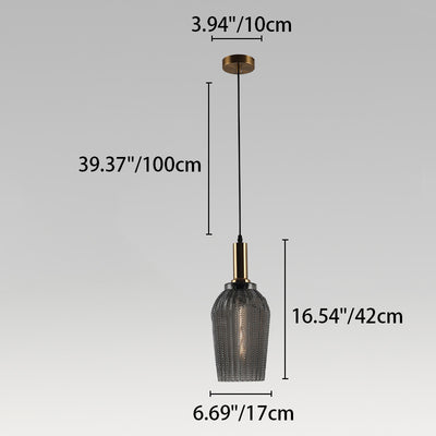 Zeitgenössische skandinavische Kuppel Eisenlampenschirm Glasball 1/2 - Licht Pendelleuchte für Esszimmer 