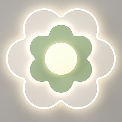 Luz de techo LED montada al ras de hierro PE con forma ovalada cuadrada nórdica contemporánea para dormitorio 