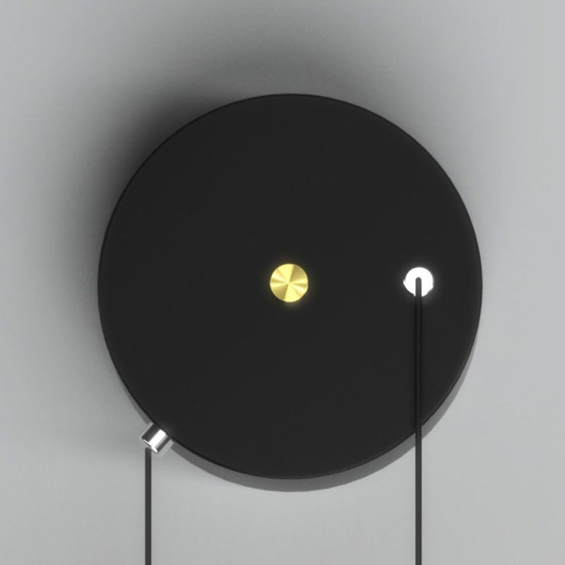 Zeitgenössische nordische Astronaut Mond Sterne Muster Acryl Eisen LED Wandleuchte für Wohnzimmer 