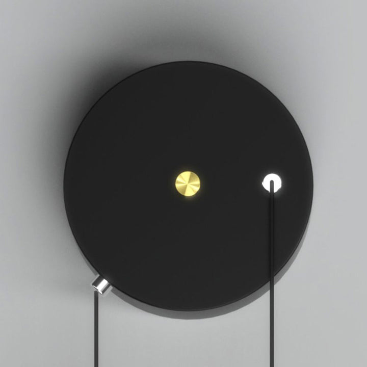 Zeitgenössische nordische Astronaut Mond Sterne Muster Acryl Eisen LED Wandleuchte für Wohnzimmer 