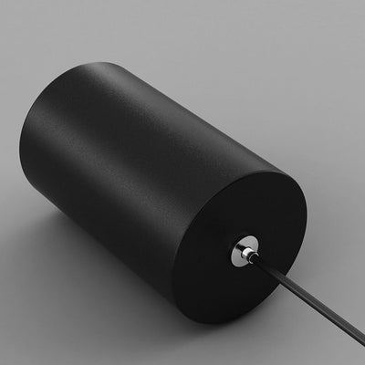 ضوء قلادة LED من الألومنيوم والحديد بتصميم دائرة البساطة الحديثة لغرفة النوم 