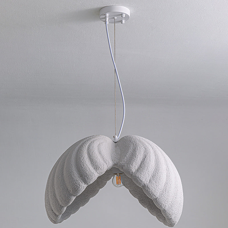 Traditional Japanese Full Polystyrene Lampshade Shell Round 1 - Light Chandelier For Dining Room