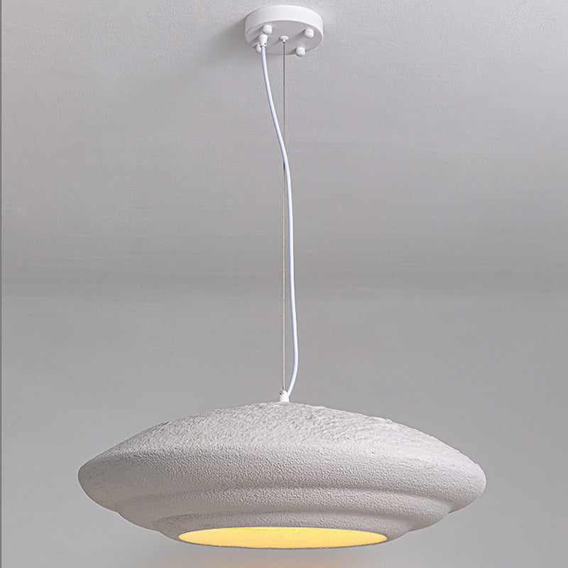 Traditional Japanese Full Polystyrene Lampshade Shell Round 1 - Light Chandelier For Dining Room