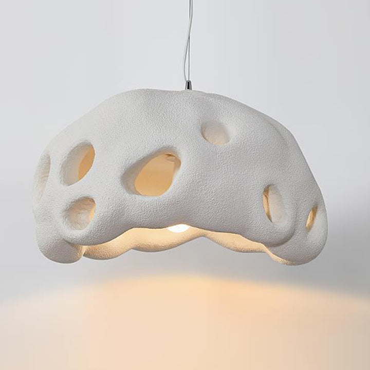 Trous Scandinaves Contemporains en Polystyrène Complet 1 - Lustre Lumineux Pour Salle à Manger 
