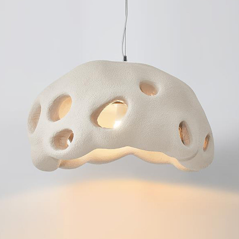 Trous Scandinaves Contemporains en Polystyrène Complet 1 - Lustre Lumineux Pour Salle à Manger 