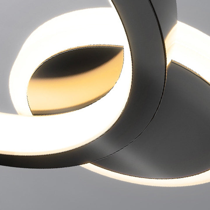 Modern Art Deco Round Acrylic Aluminum Iron LED Wall Sconce Lamp For Living Room