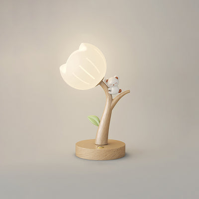 現代的なクリエイティブフラワーPEランプシェード鉄ベースLEDテーブルランプリビングルーム用 