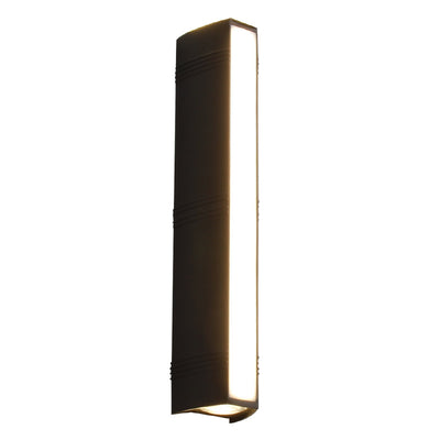 Lámpara Aplique de Pared LED Cuboide Impermeable de Aluminio Completo de Simplicidad Moderna para Patio Exterior 