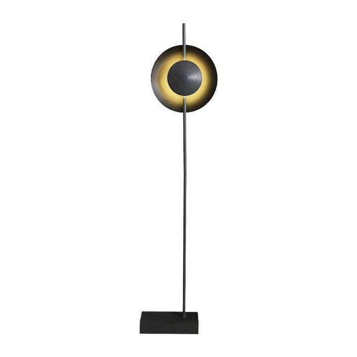 Zeitgenössische nordische runde Hardware-Eisen 1 - Licht Stehende Stehlampe für Wohnzimmer 