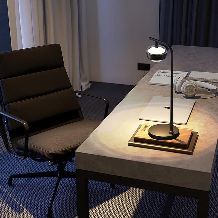 Contemporary Scandinavian Orb Acrylic Aluminum Iron LED Table Lamp For Living Room
