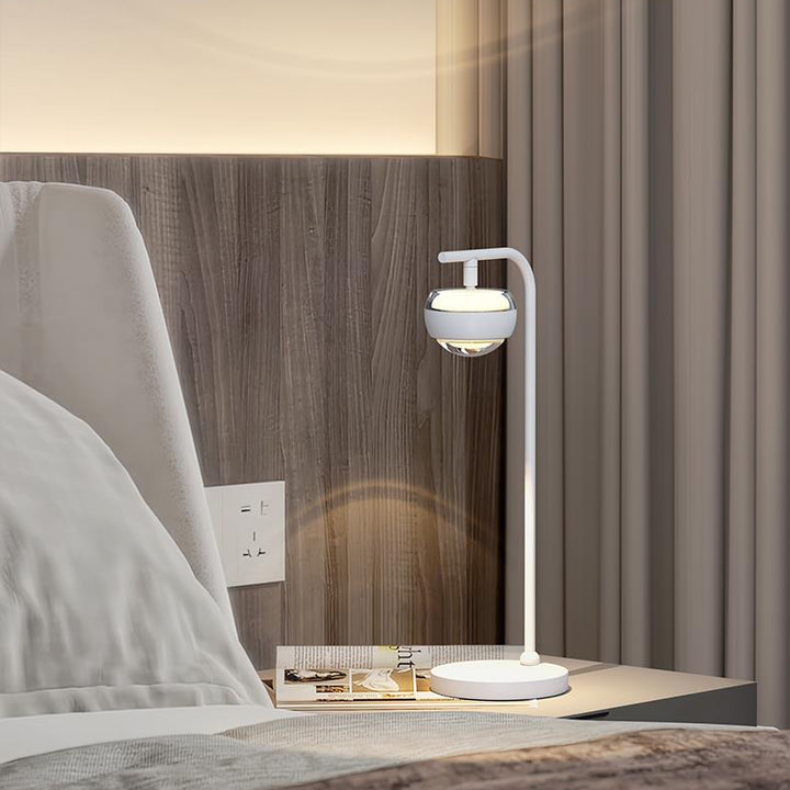 Contemporary Scandinavian Orb Acrylic Aluminum Iron LED Table Lamp For Living Room