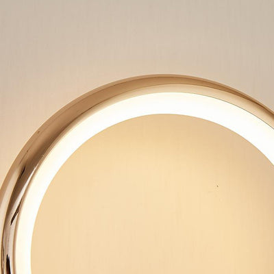 Modern Luxury Circle Butterfly Aluminum Hardware LED Wall Sconce Lamp For Living Room