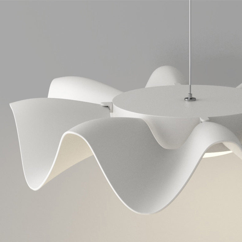 Dôme Créatif Contemporain Ange Fille PVC Fer Résine 3 - Suspension Luminaire pour Salle à Manger 